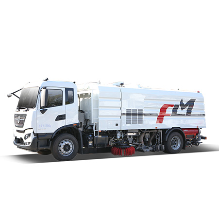 Конфигурация и оценка новейшего 18-тонного крупногабаритного моечно-подметально-уборочного грузовика FULONGMA