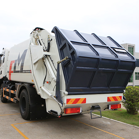 Структура кузова и преимущества компрессионного мусоровоза среднего размера FULONGMA грузоподъемностью 12 тонн
